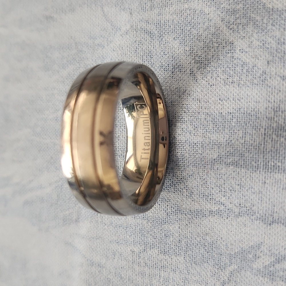 Banded Titanium Ring